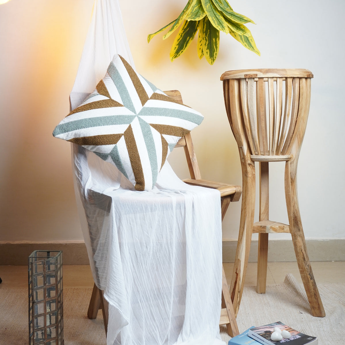 Slaty Earthy Serenity Cushion 7