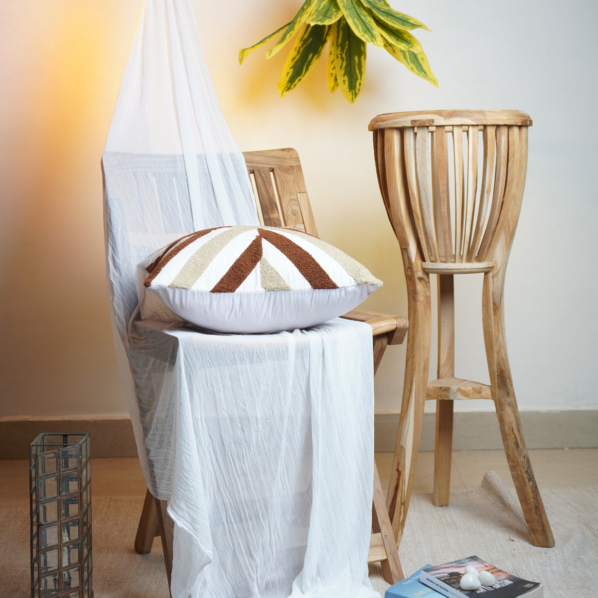 Dark Earthy Cushion 6