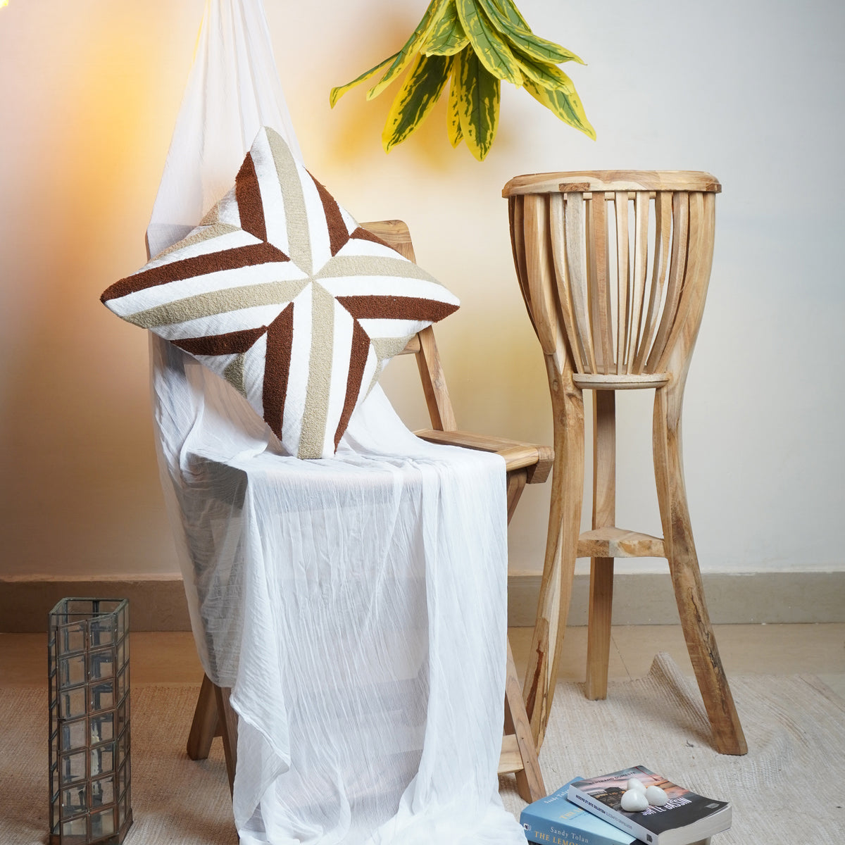 Dark Earthy Cushion 6