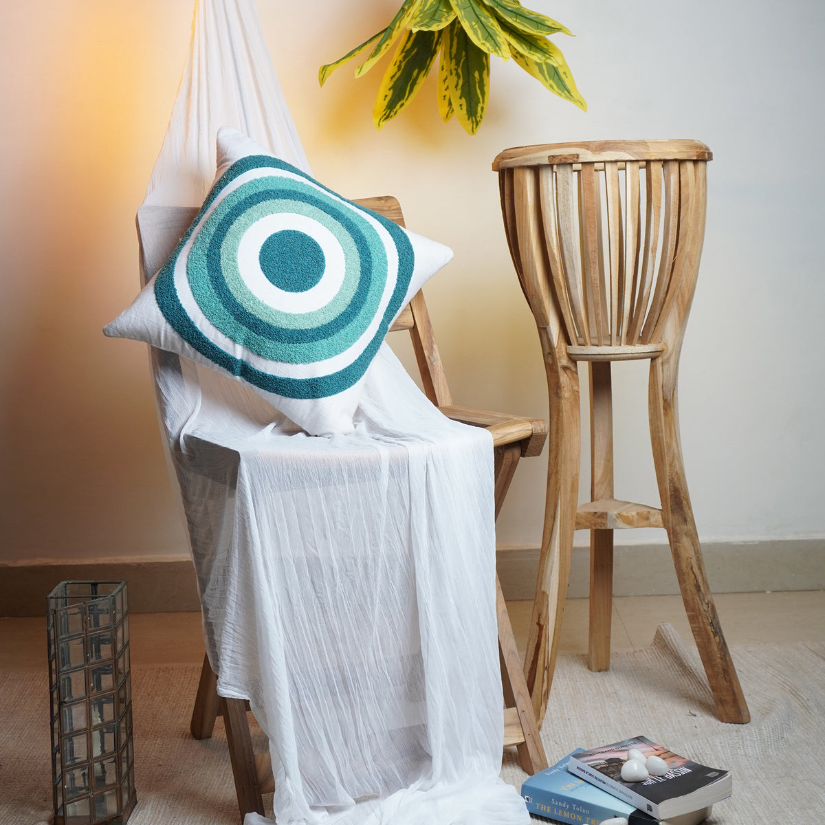 Teaqua Maze Hues Cushion 9