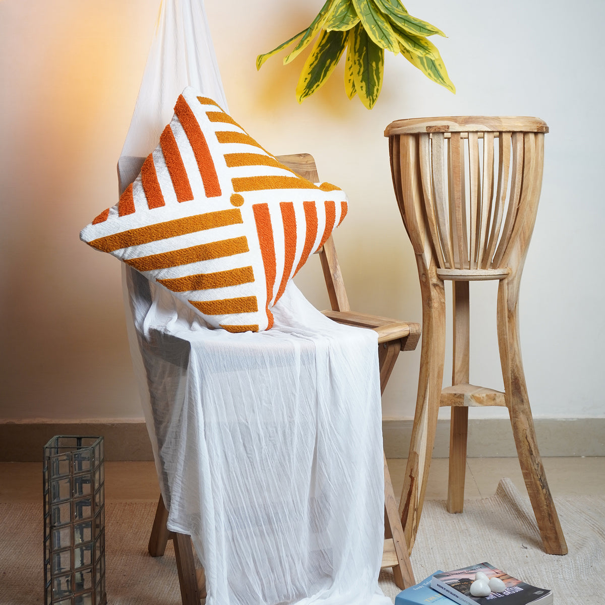 Earthy Tangerine Cushion 11