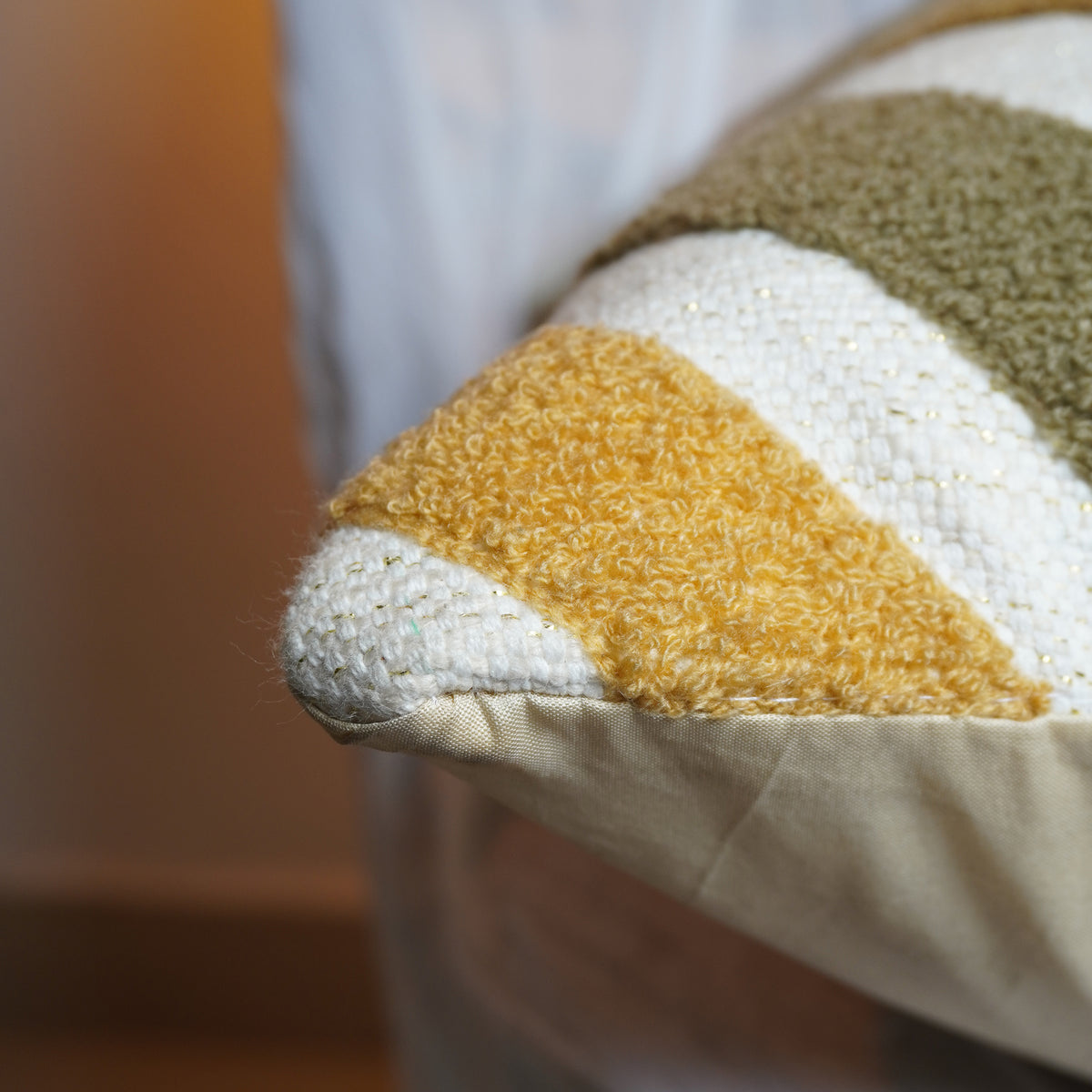 Earthy Olive Tranquil Cushion23