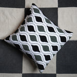 Dark Slaty Fushion Cushion 19
